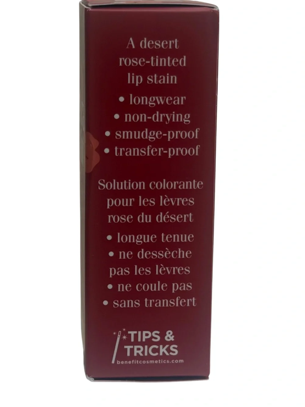 Benefit flora tint lip & cheek stain desert rose tinted